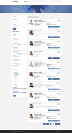HR人力資源管理系統模板 Bootstrap框架下的高效管理平臺Motijobs