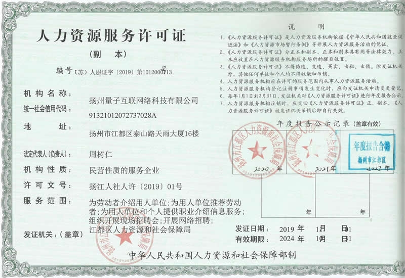 人力資源服務經營資質全解析 合規經營的關鍵所在
